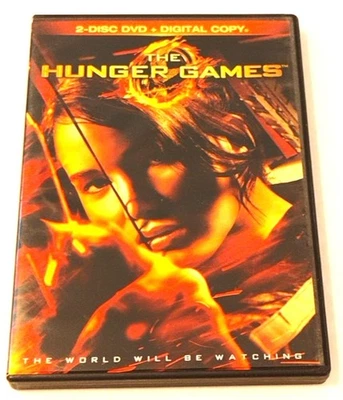 The Hunger Games DVD – Action Sci-Fi Movie Starring Jennifer Lawrence - Image 1 of 2