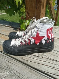 Converse CT Concert All Star Hi 100025F Black Casual Shoes Sneakers Size M 7 W 9 - Picture 1 of 12
