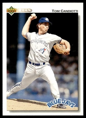 1992 Upper Deck Tom Candiotti Toronto Blue Jays #447 - Image 1 of 2