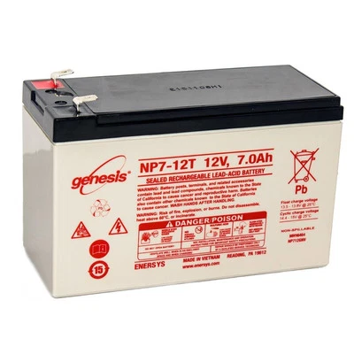 Enersys Genesis 12V 7AH F2 Battery Replaces Amstron AP-1270F2 - Image 1 of 2