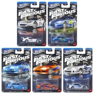 Hot Wheels Silver Series Fast & Furious Graphic Remix Set 5Cars S2000, Jetta - Bild 1 von 2