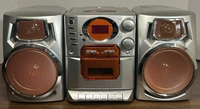 Durabrand Boombox AM/FM Cassette CD Portátil Estéreo CD1493 Naranja *Piezas* Foto 1 de 4