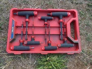 Craftsman 7 Piece T-Handle 14 Hex Key Set - Metric - Picture 1 of 9