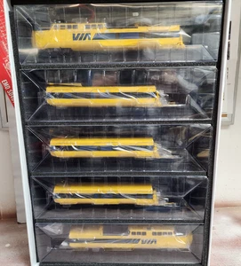RAPIDO 203507 HO UAC TurboTrain 5-Car Set VIA RAIL CANADA Set #2 ESU LokSound - Picture 1 of 11