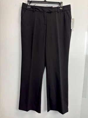 Pantalones de Vestir Worthington Calce Moderno Negros Talla 8P Oficina Núcleo 32 Cintura 30 Entrepierna Foto 1 de 4