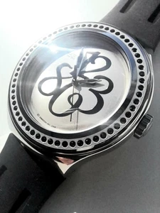 Swatch: Irony Nabab Collection" Perla Brillo Negro" (Ref YNS111) Nuevo / Raro - Picture 1 of 3
