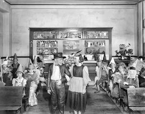 1928 North Carolina 4. Klasse in Halloween Kostümen 8 x 10 Foto - Bild 1 von 1