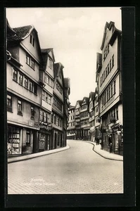 Kassel, Ansichtskarte, Graben-Alte Häuser  - Picture 1 of 2