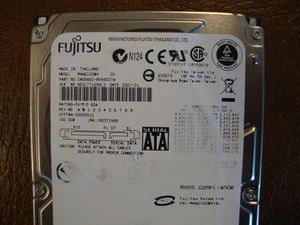 Fujitsu MHW2100BH (CA06820-B54500TW) 0FFFBA-00000012 100gb 2.5" Sata Hard Drive - Picture 1 of 1