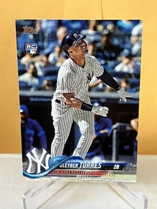 2018 Topps Update Gleyber Torres US200 New York Yankees Rookie - Picture 1 of 2