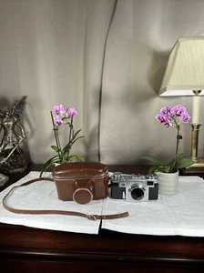 PRISTINE Contax Zeiss Ikon Rangefinder Camera +Original Case RARE - Picture 1 of 21