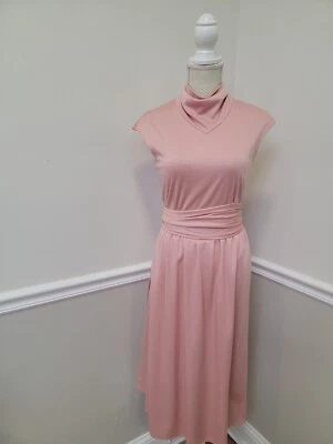 Vestido Oggee Vintage/Mod Gogo Hippie Poliéster Vestido/Sin Mangas/Hasta la Rodilla Foto 1 de 4