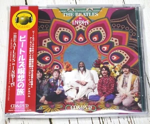 THE BEATLES CD+DVD "THE BEATLES IN INDIA JOURNEY THROUGH TRANCENDENTAL MEDITAION - Picture 1 of 2