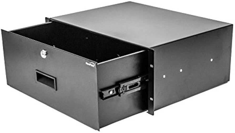 NavePoint Server Cabinet Case 19 Inch Rack Mount DJ Lockable Drawer - 4330171071 - Image 1 of 1