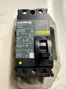SQUARE D FAL22030 30 Amp, 240 Volt, 2 Pole, Grey, Circuit Breaker- NEW-open box - Picture 1 of 8