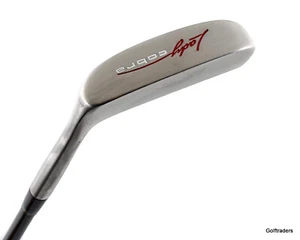 Cobra Lady Cobra Chrome Blade Putter 34.5" Graphite New Grip J4271 - Picture 1 of 7