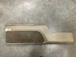 USED PERLBEIGE Front LEFT lower card trim for BMW E24 USA 635CSi 432#G - Picture 1 of 5