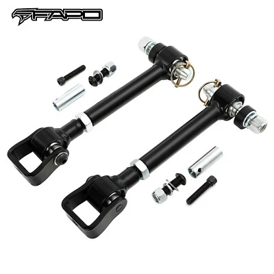 Barra estabilizadora de elevación delantera ajustable de 4-6" FAPO eslabones para Jeep Cherokee XJ 1984-2001 Foto 1 de 4