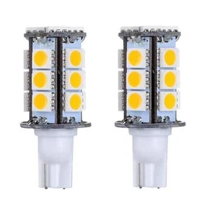 T10 Wedge Base LED Light Bulb 3W 12V Warm White for Car Dome Clearance Lamp 2Pcs - Bild 1 von 27