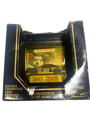 Racing Champions #60 Mark Martin Edición Premier Limitada 1 de 10.000 1993 1:43 Foto 1 de 4