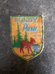 Vtg Fundy Park New Brunswick Collectible Patch Badge - Bild 1 von 2