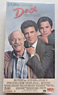 Dad VHS 1990 MCA Jack Lemmon Ted Danson Foto 1 de 4