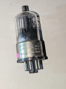 Tubo Aspirazione Radio Audio 6Q5GT Vintage Testato Buono Unione Nazionale - Foto 1 di 6