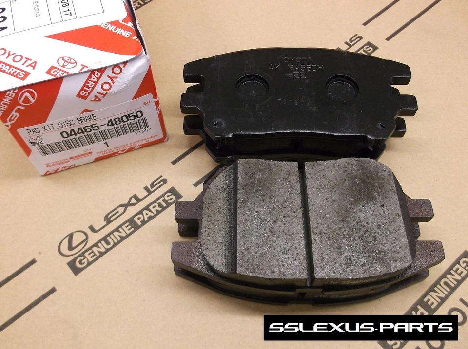JUEGO DE PASTILLAS/PASTILLAS FRENO DELANTERAS ORIGINALES LEXUS RX300 (2002-2003) OEM 04465-48050 Foto 1 de 1