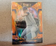 2023 Panini Select Nolan Ryan Orange Flash Insert Rangers Angles