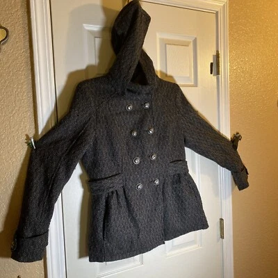 CELEBRIDAD ROSA MUJER GRANDE MODCLOTH CON CAPUCHA CHAQUETÓN BOLSILLOS ADULTO NEGOCIOS INVIERNO Foto 1 de 4