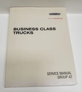Freightliner FL/MB Business Class Trucks Service Manual 42 FREE SHIPPING! - Picture 1 of 4
