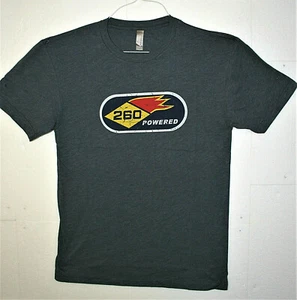 Retro Look Sunoco 260 Powered Gasoline Ad Auto Racing T-Shirt New NOS Small - Picture 1 of 3