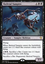Magic the Gathering MTG Skeletal Vampire (126) Commander 2017   LP