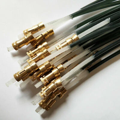 10x 1/4 1/2 Cello Tailgut Tail Gut Steel Bronze Screw End Reggi Cordiera - image 1 of 2