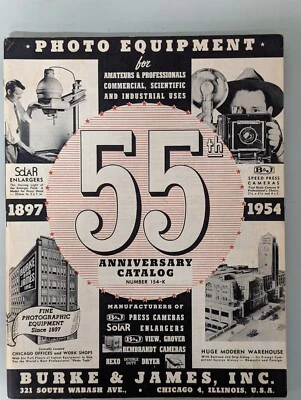 BURKE &JAMES 1954 Catalog -96 Pages Some Great Vintage Content and Price History - Image 1 of 4