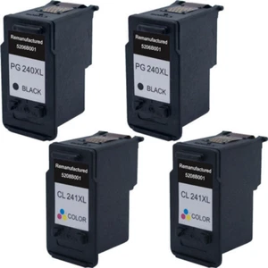 Canon PG-240XL und CL-241XL Tintenkombination 2 schwarz, 2 Farben - 4er Pack - Bild 1 von 1