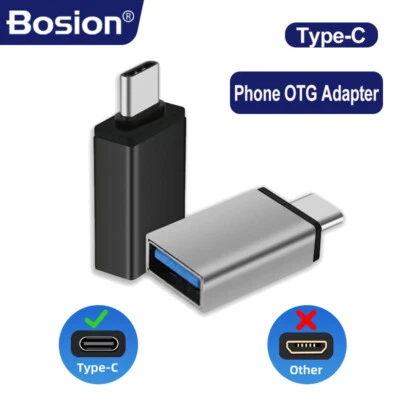 OTG Adapter Fast Type C Male to USB 3.0 Premium A Female Converter USB-C Data - Image 1 of 4