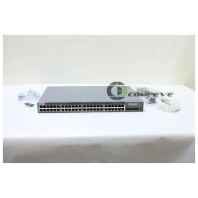 Juniper EX3300 48-Port Gigabit Ethernet Switch 48x10/100/1000 EX3300-48P - Image 1 of 4