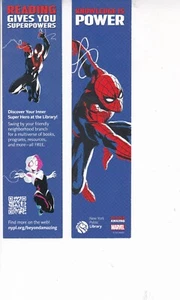Spider-Man Bookmark New York Public Library 2022 - Picture 1 of 1