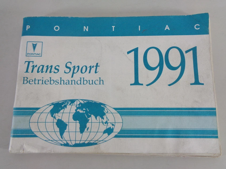 Manuale Pontiac Trans Sport Anno 1991 - Immagine 1 di 1