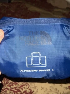 North Face Flyweight Duffel Large Estate Blue 45L - Picture 1 of 3