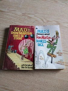 MAD'S Don Martin Comes on Strong - First Printing Plus BOUNCES BACK 2 bks - Picture 1 of 8