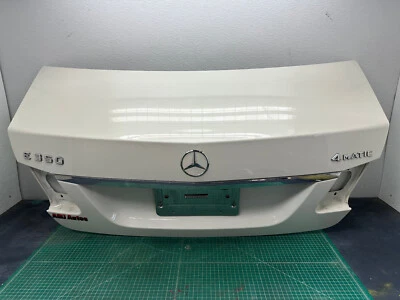 10-16 MERCEDES E350 E400 E550 W212 TAPA MALETERO CARCASA Blanco OEM Foto 1 de 4
