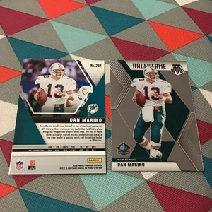Dan Marino #292 dolphins HOF Hall of Fame Base card 2020 Panini 1st Year Mosaic - Picture 1 of 1