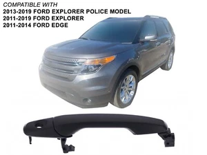 For Exterior Door Handle Ford 2011 - 2019 Explorer 11 - 14 Edge Front Driver - Picture 1 of 9