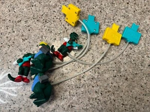McDonalds Dinosaurs TV Show Happy Meal Toy 1992 Lot of 4 Working Toys Excellent - Picture 1 of 1
