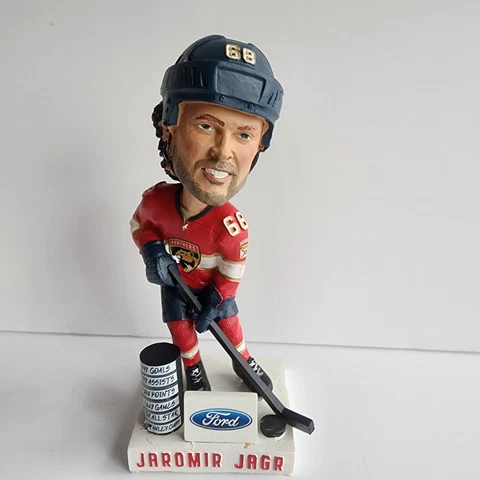 JAROMIR JAGR NHL BOBBLEHEAD NEW IN BOX #68 FLORIDA PANTHERS 10/15/2016 GAME Cover