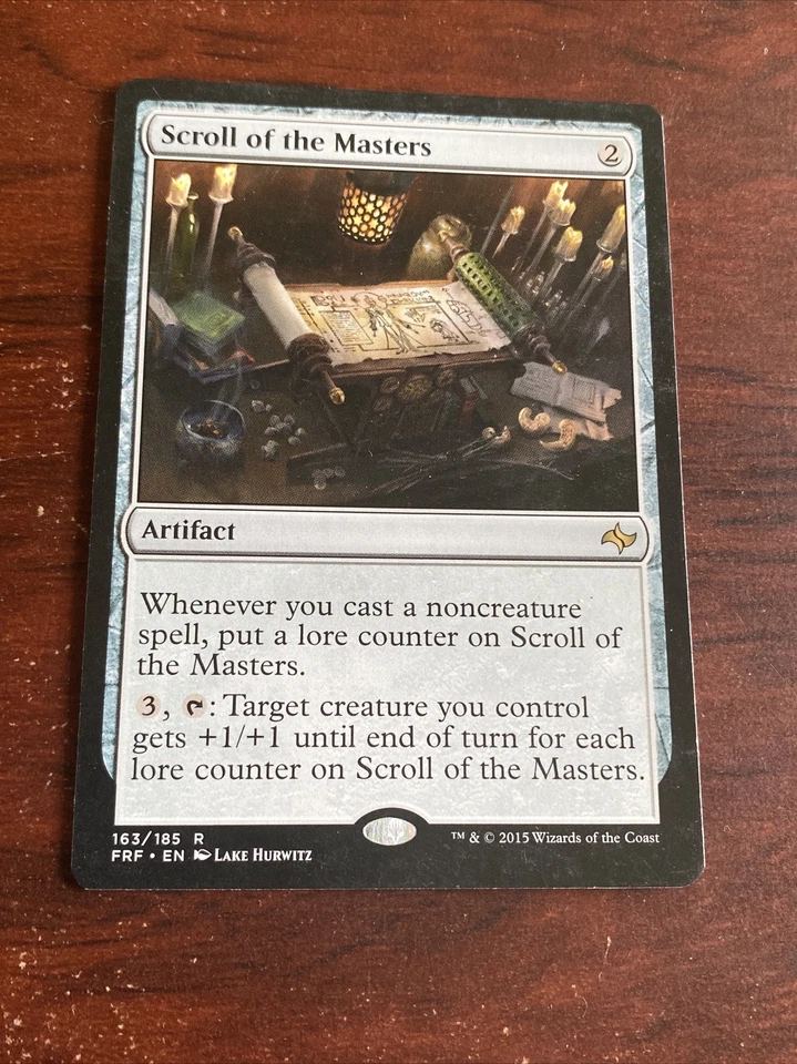 Scroll of the Masters The List Fate Reforged MTG Magic The Gathering C1351* - Image 1 of 1