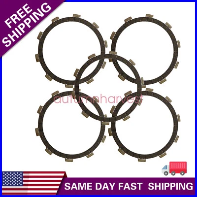 Placas de disco de fricción de embrague para Yamaha 5 piezas AT1 AT2 AT3 CS3 CT1 3HA-16321-00 Foto 1 de 4