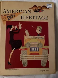 Vintage Hardcover Buch August 1965 Band 16 American Heritage History Sammlerstück - Bild 1 von 9